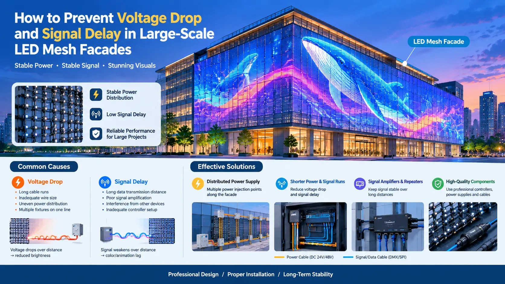 Voltage Drop and Signal Delay